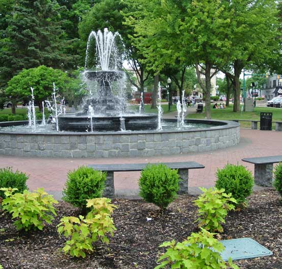 Plymouth Cultural Center Fountain